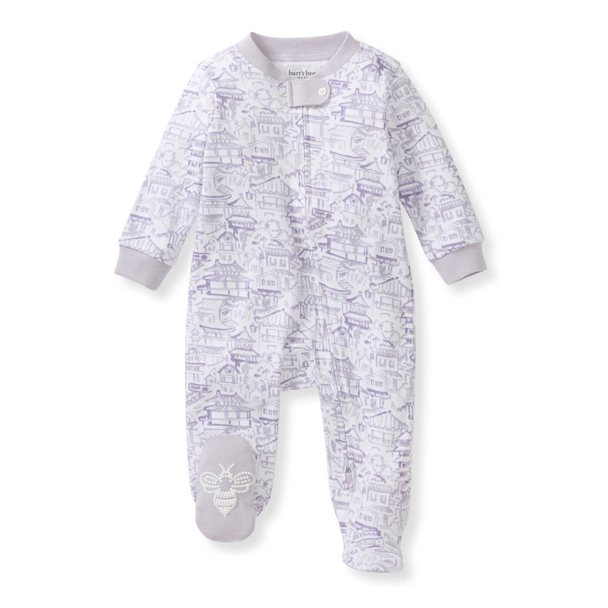 Burt's Bees Baby Baby Girl's Pajamas Sleep and Play Jansha Store