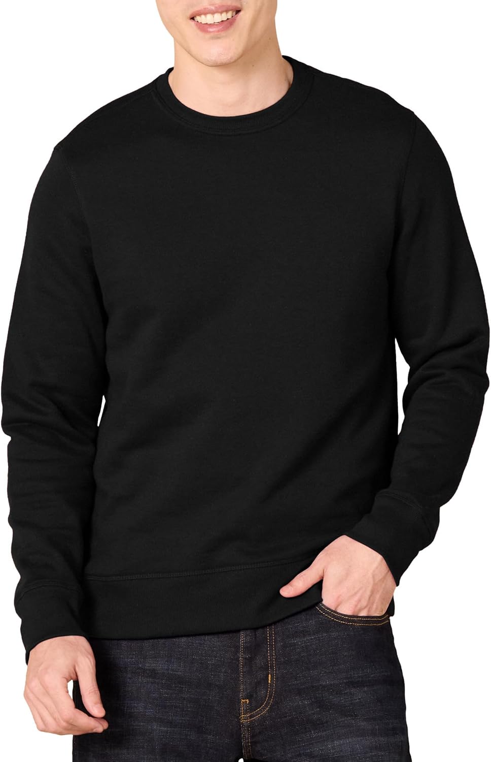 Amazon Essentials Men's Crewneck Fleece Sweatshirt Jansha Store