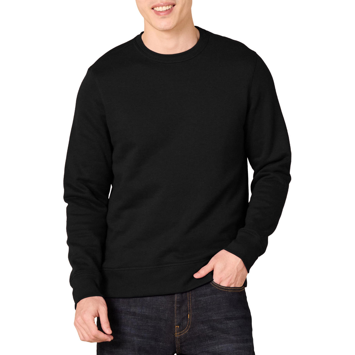Amazon Essentials Men's Crewneck Fleece Sweatshirt Jansha Store