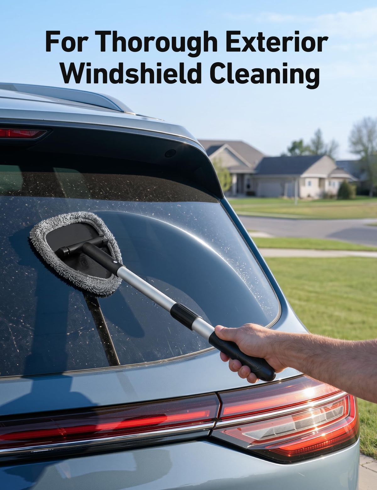 AstroAI Windshield Cleaner Tool & Car Interior Detailing Kit, Blue, 21 in Jansha Store