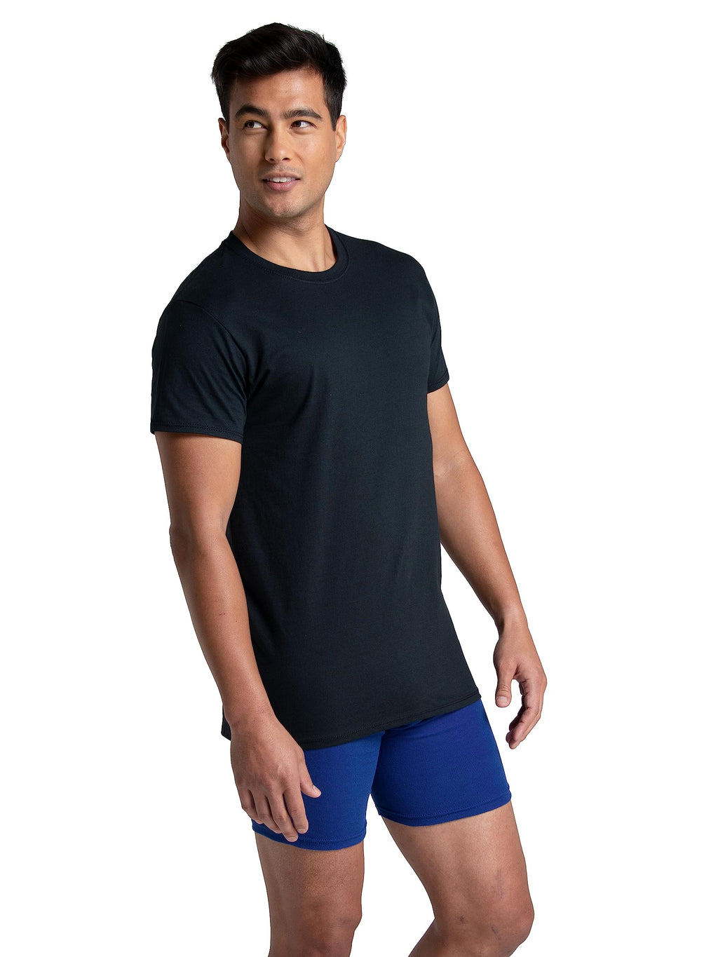 Fruit of The Loom Men's Crew Tee Undershirts, Moisture Wicking & Tag Free, Also Available in Big & Tall Jansha Store