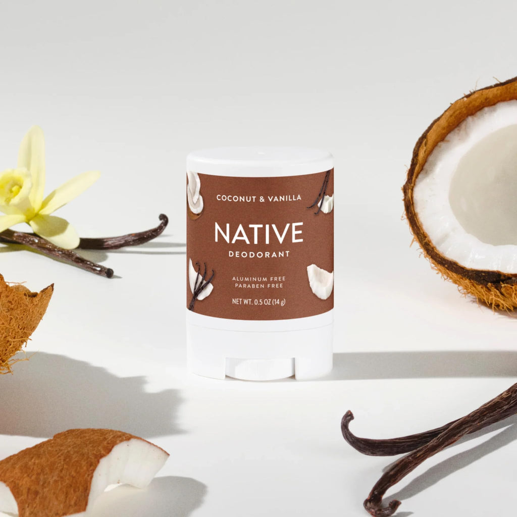 Native Deodorant Contains Naturally Derived Ingredients, 72 Hour Odor Control, Deodorant for Women and Men, Aluminum Free, Coconut & Vanilla 2.65oz Jansha Store