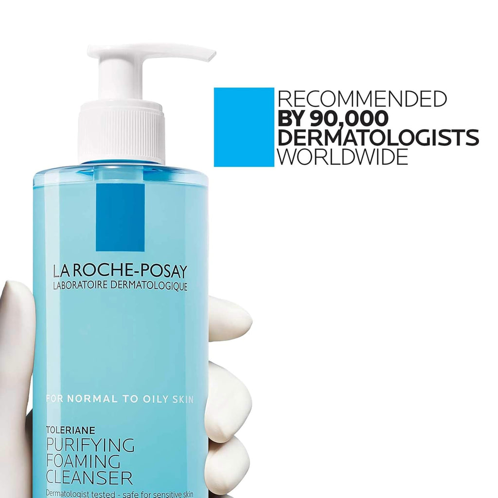 La Roche-Posay Toleriane Purifying Foaming Facial Cleanser with Niacinamide Jansha Store