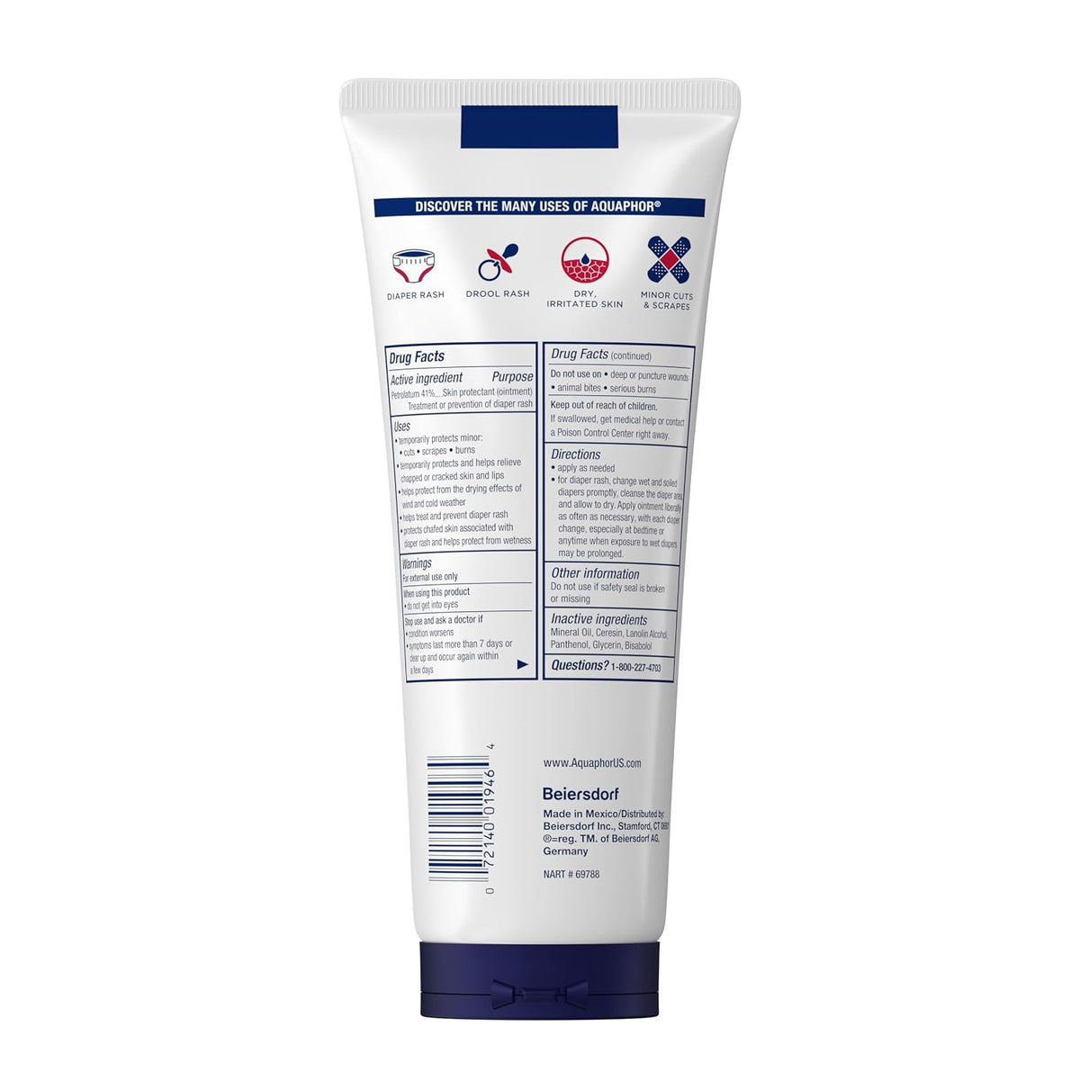 Aquaphor Baby Advanced Therapy Healing Ointment Skin Protectant, 7 OZ Jansha Store