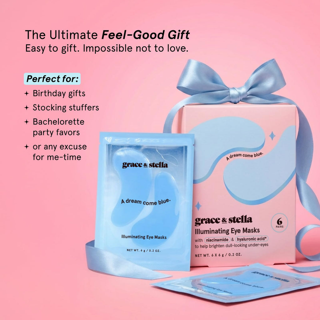 grace & stella Award Winning Eye Patches for Puffy Eyes - Birthday Gifts for Women - Under Eye Mask for Dark Circles and Undereye Bags - Gifts for Mom - Vegan Cruelty-Free Self Care (24 Pairs, Gold) Jansha Store