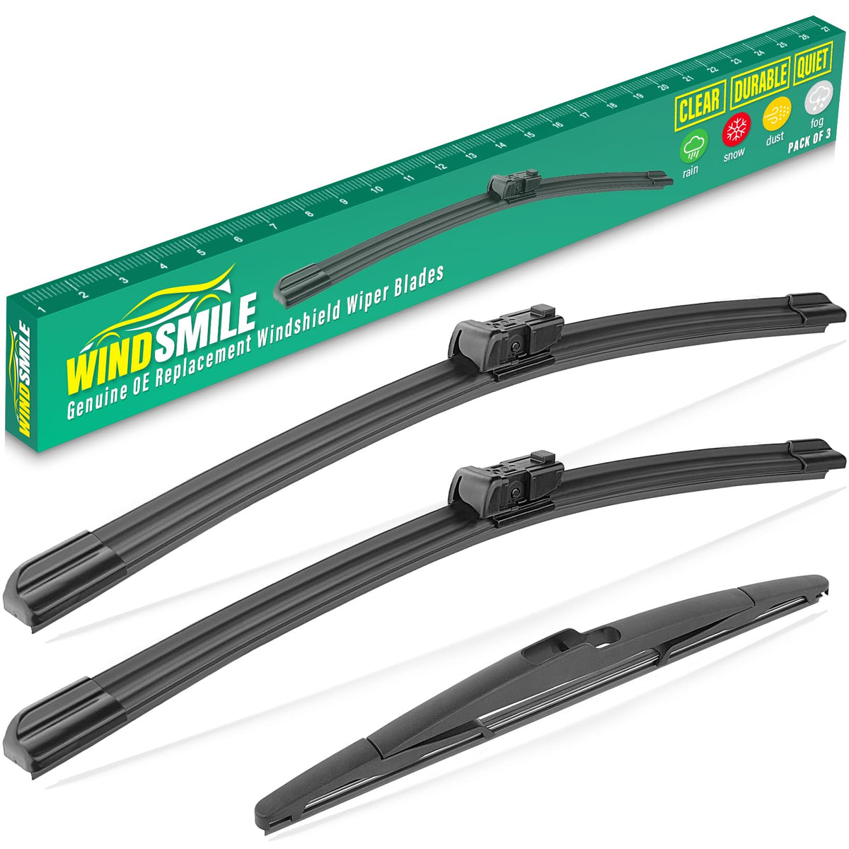 WINDSMILE Windshield Wiper Blades Replacement for Chevrolet Trax 2024-2026 Jansha Store