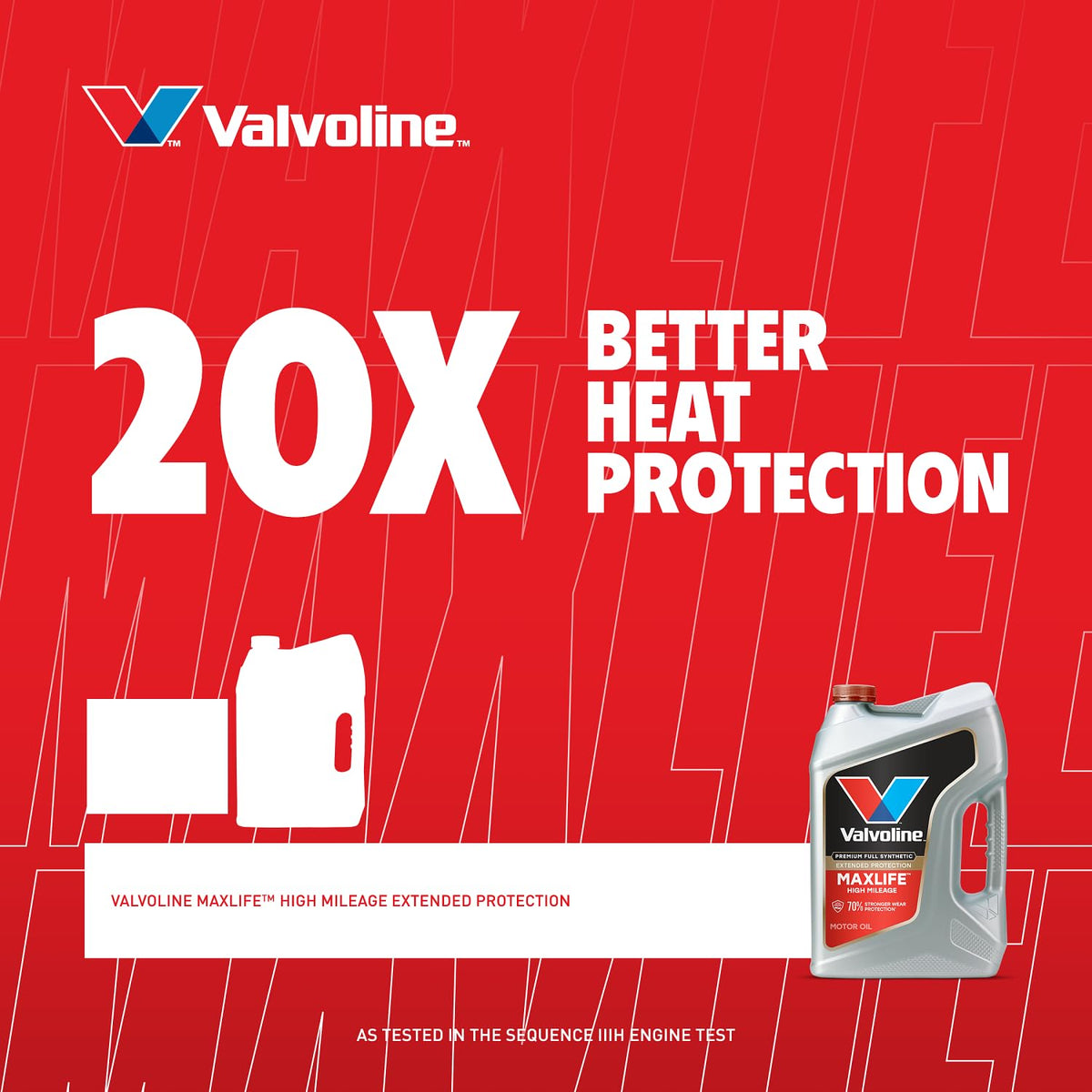 Valvoline MaxLife High Mileage 5W-30 Synthetic Blend Motor Oil 5 Quart Jansha Store