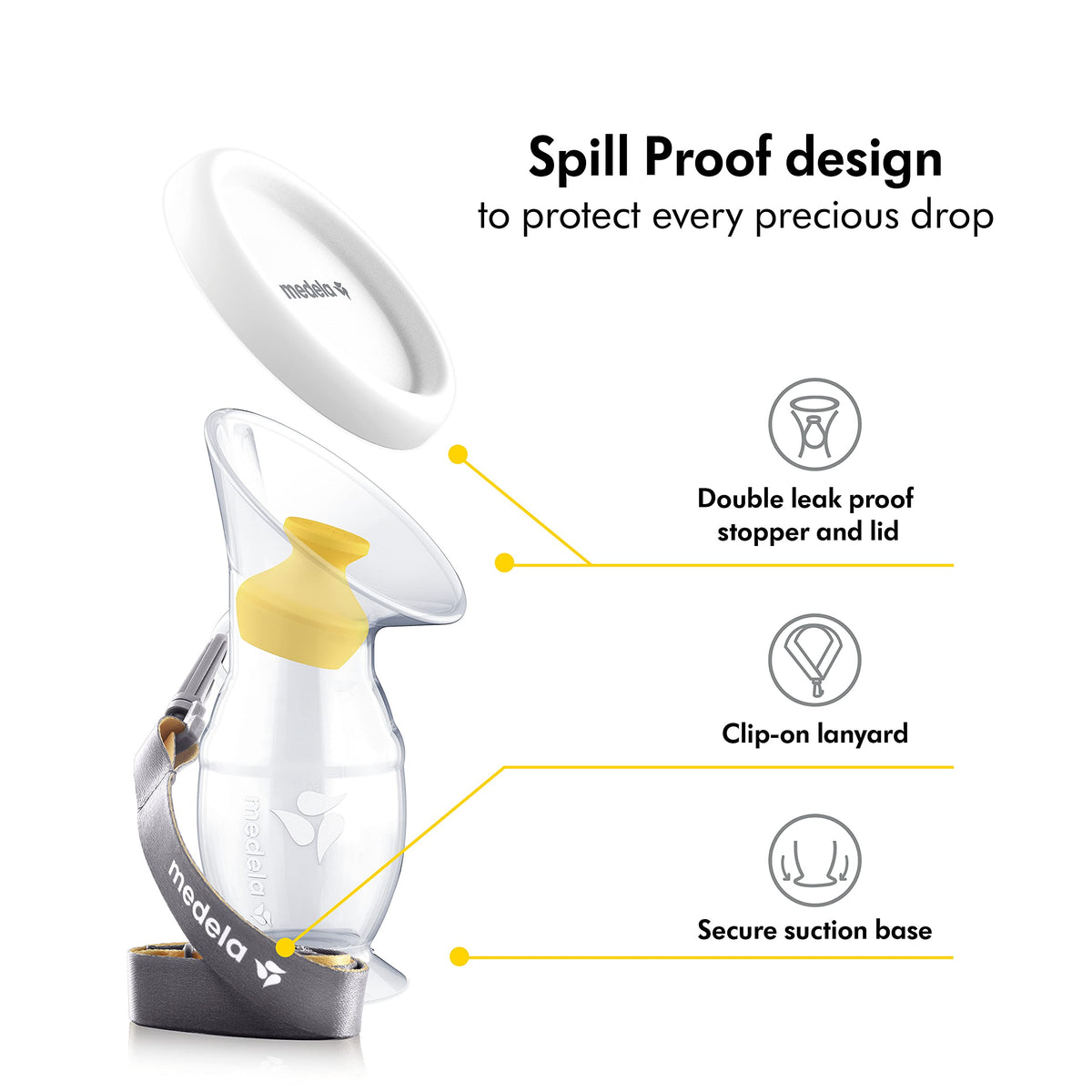 Medela Harmony Manual Breast Pump, On-the-Go, More Milk Output Jansha Store
