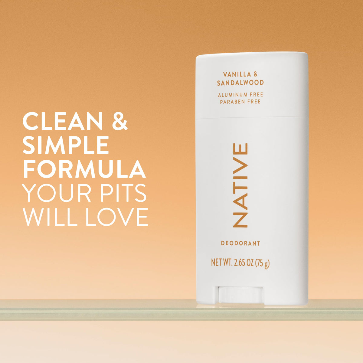 Native Deodorant Contains Naturally Derived Ingredients, 72 Hour Odor Control, Deodorant for Women and Men, Aluminum Free, Coconut & Vanilla 2.65oz Jansha Store