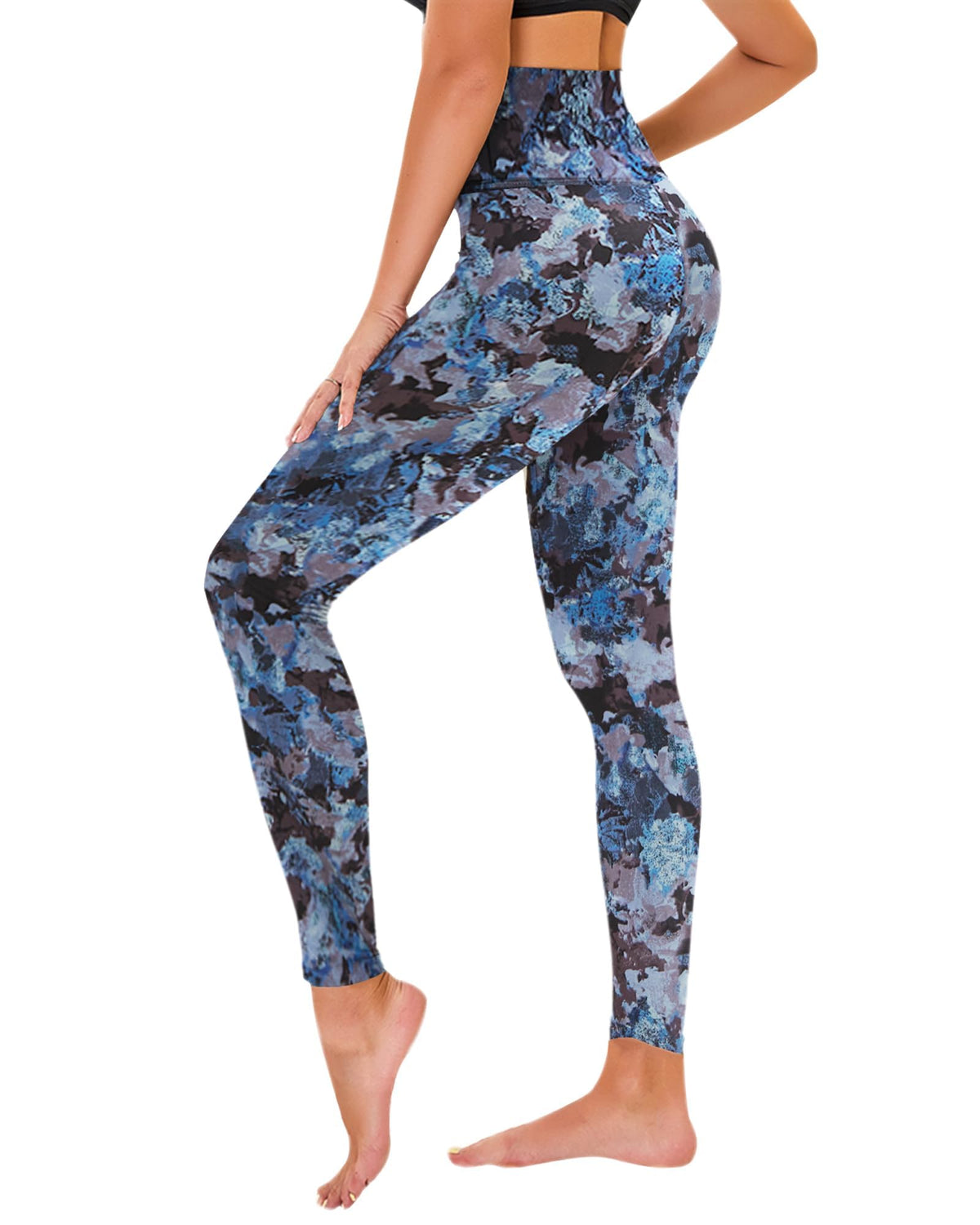 TNNZEET High Waisted Leggings for Women - No See Through Tummy Control Cycling Workout Yoga Pants with Pockets Reg & Plus Jansha Store