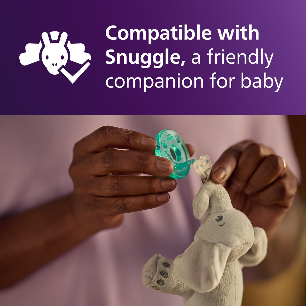 Philips Avent Soothie Baby Pacifier for 0-3 Months, BPA-Free, 4-Pack, Green Jansha Store