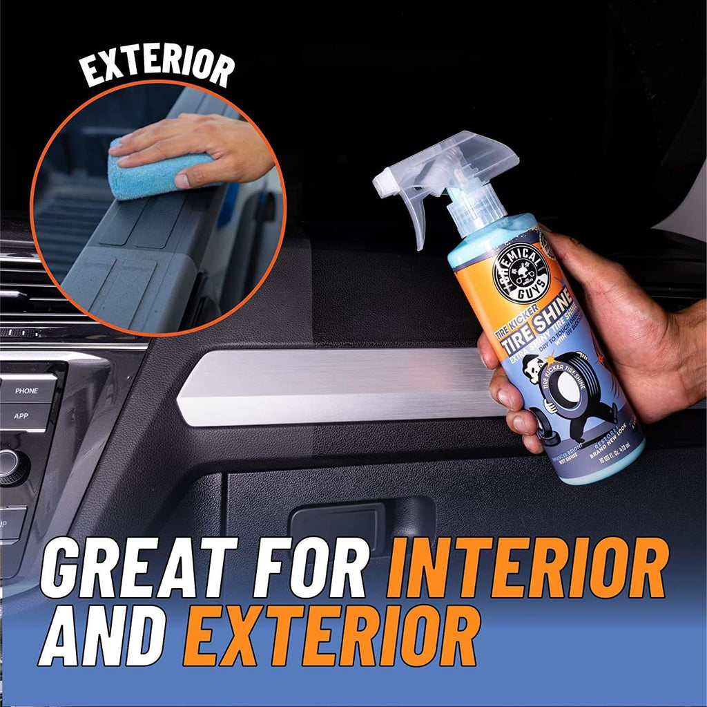 Chemical Guys, Tire Kicker Extra Glossy Tire Shine for Rubber & Trim, 16 oz Jansha Store