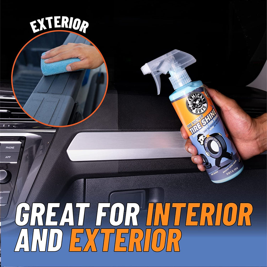 Chemical Guys, Tire Kicker Extra Glossy Tire Shine for Rubber & Trim, 16 oz Jansha Store