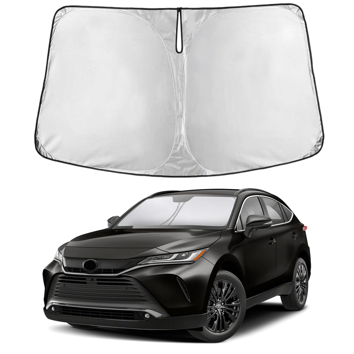 EcoNour Car Windshield Sun Shade, Front Window Sun Blocker for SUVs,Sedan Jansha Store