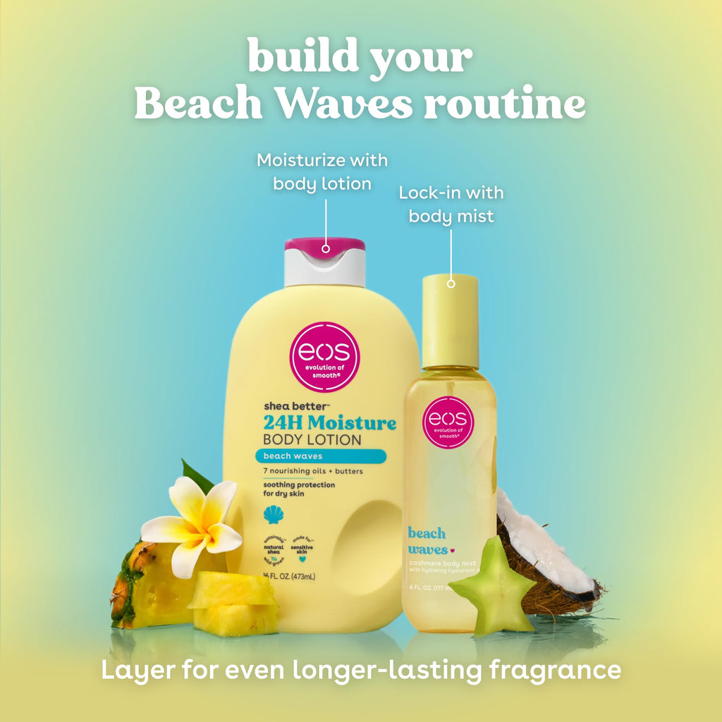 eos Shea Better Body Lotion- Vanilla Cashmere, 24-Hour Moisture, 16 fl oz Jansha Store