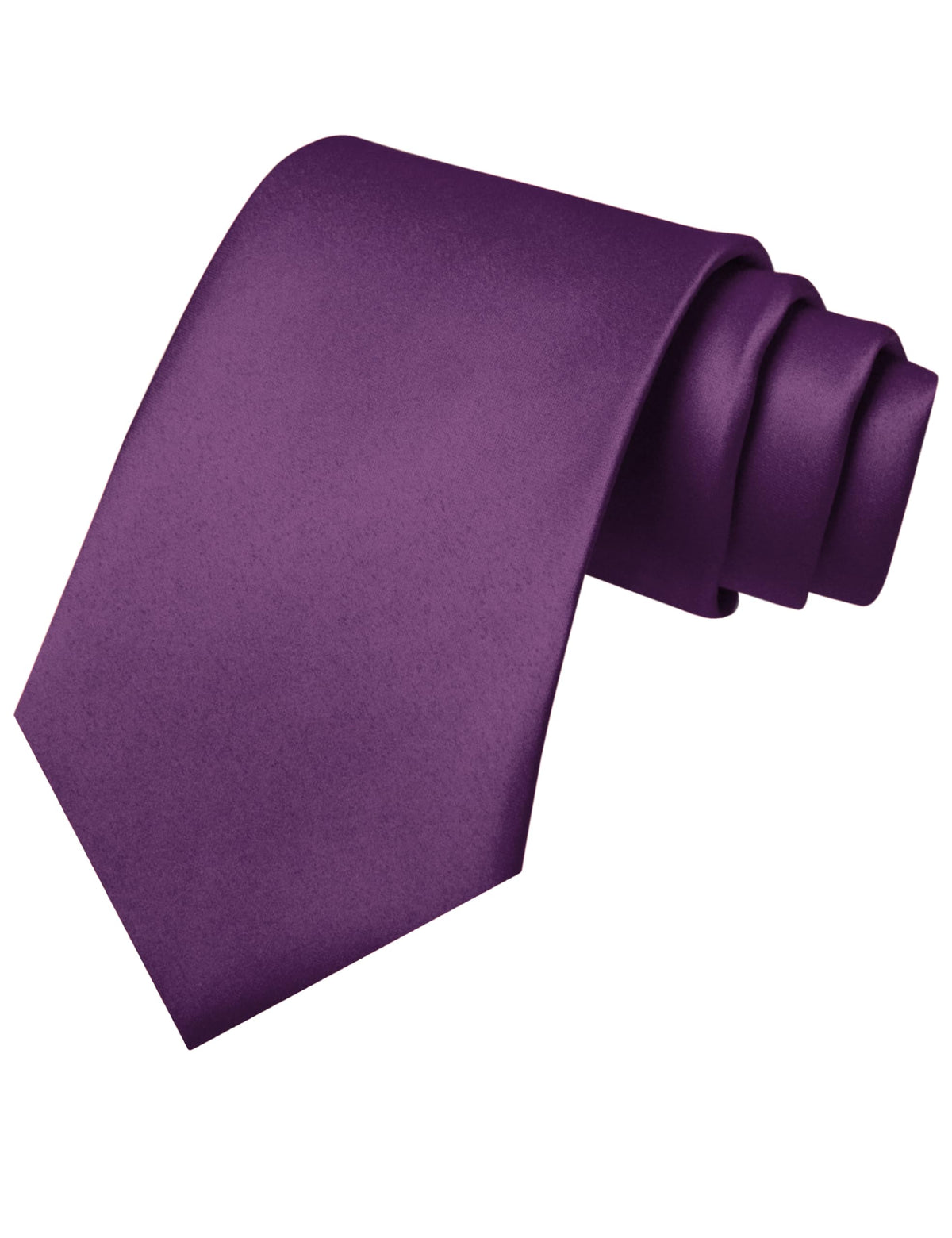 JEMYGINS Solid Color Tie Mens Necktie for Business and Wedding Jansha Store