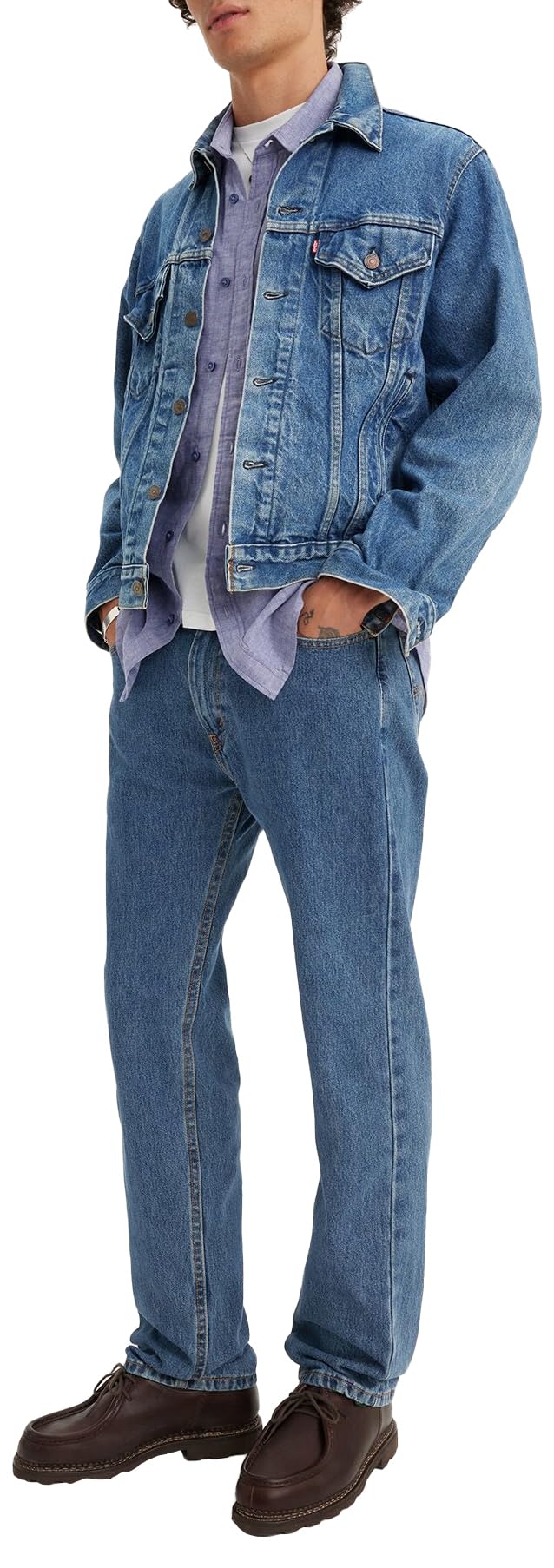 Levi's Men's 505 Regular Fit Jeans Jansha Store