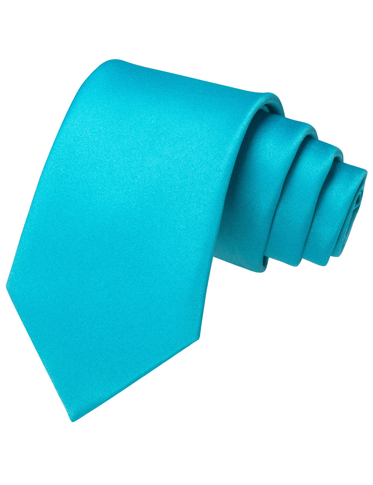 JEMYGINS Solid Color Tie Mens Necktie for Business and Wedding Jansha Store