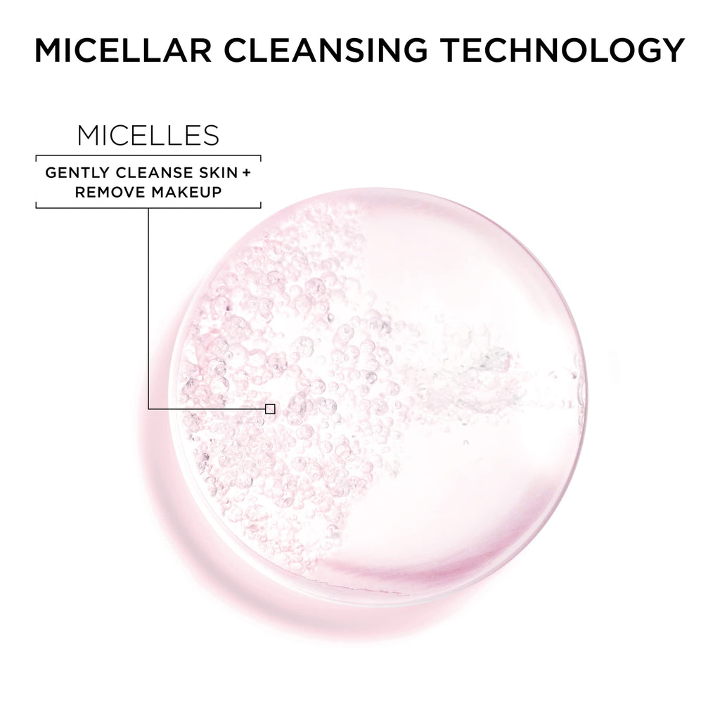 Garnier Micellar Water, Hydrating Facial Cleanser & Makeup Remover, Suitable for Sensitive Skin, Vegan, Cruelty Free, 13.5 Fl Oz (400mL), 1 Count Jansha Store