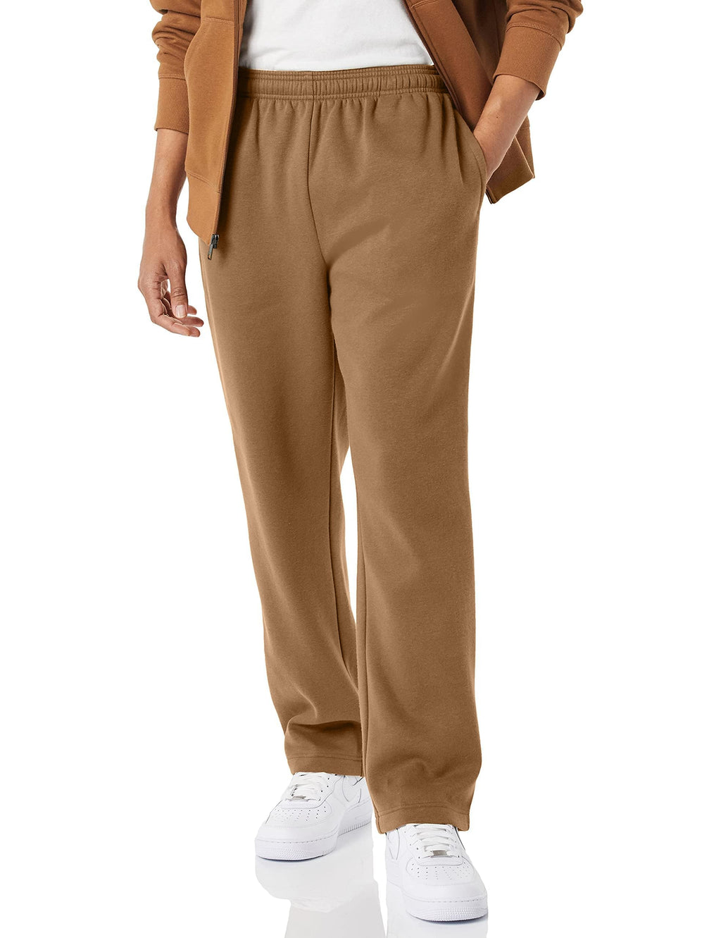 Amazon Essentials Men's Fleece Open Bottom Sweatpant (Available in Big & Tall) Jansha Store