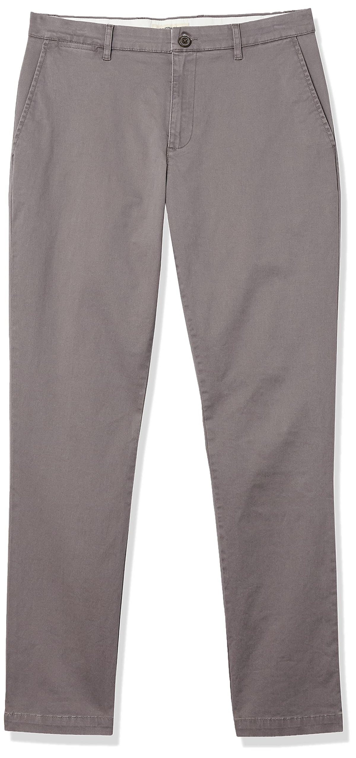 Amazon Essentials Men's Skinny-fit Stretch Chino Khaki Pant, Casual Business Wear Jansha Store