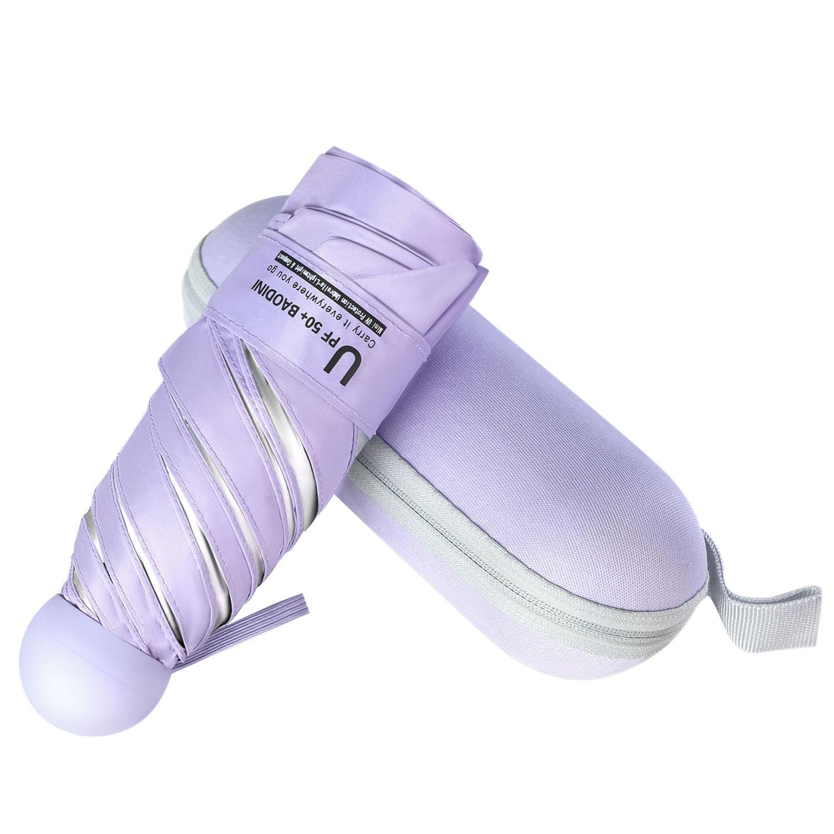BAODINI Mini Travel Umbrella with UV Sun Protection, Compact Pocket-Size Jansha Store