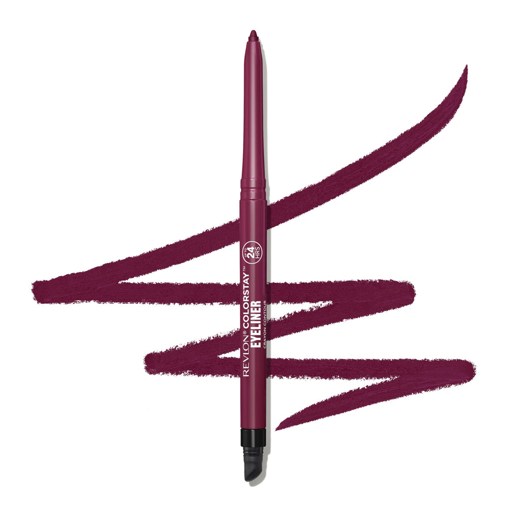 Revlon ColorStay Pencil Waterproof Eyeliner, 201 Black, 2 pack Jansha Store