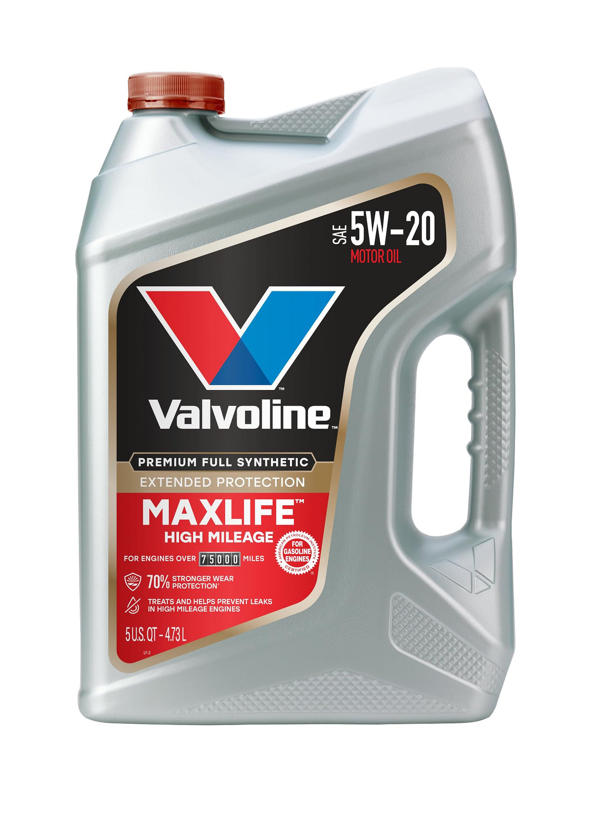 Valvoline MaxLife High Mileage 5W-30 Synthetic Blend Motor Oil 5 Quart Jansha Store