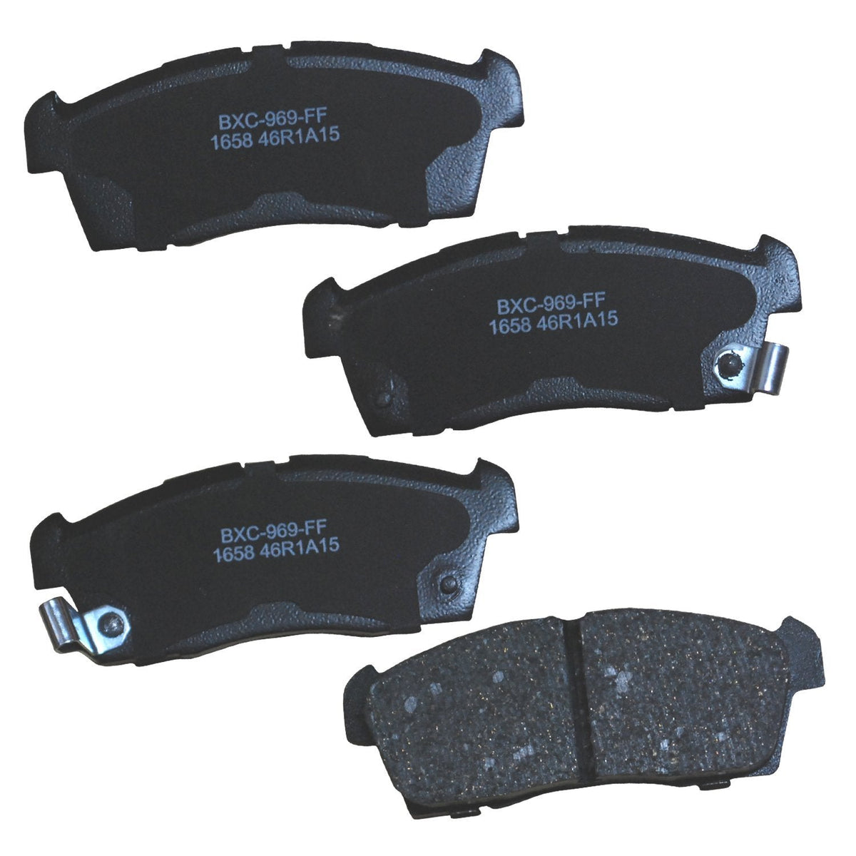 Bendix Premium SBC436A Ceramic Front Brake Pads for Toyota 4Runner 2002-2001, Hilux 2004, Tacoma 1998-1995 Jansha Store
