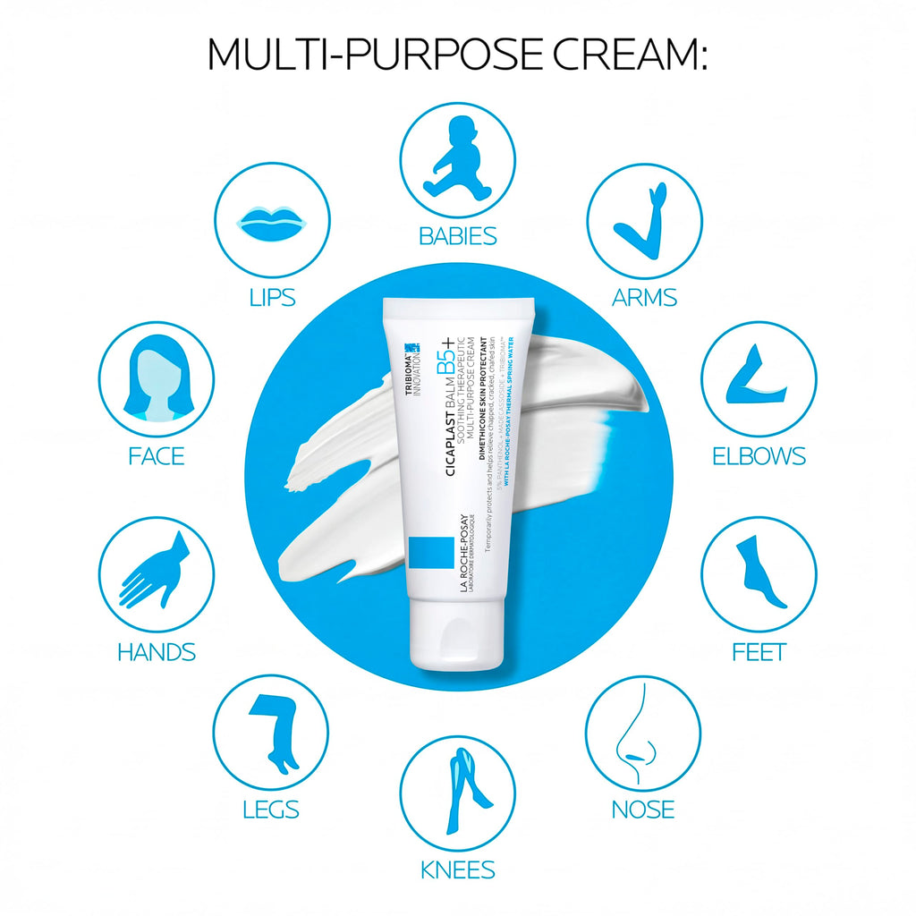 La Roche-Posay Cicaplast Balm B5, Barrier Repair Cream for Dry Skin Jansha Store