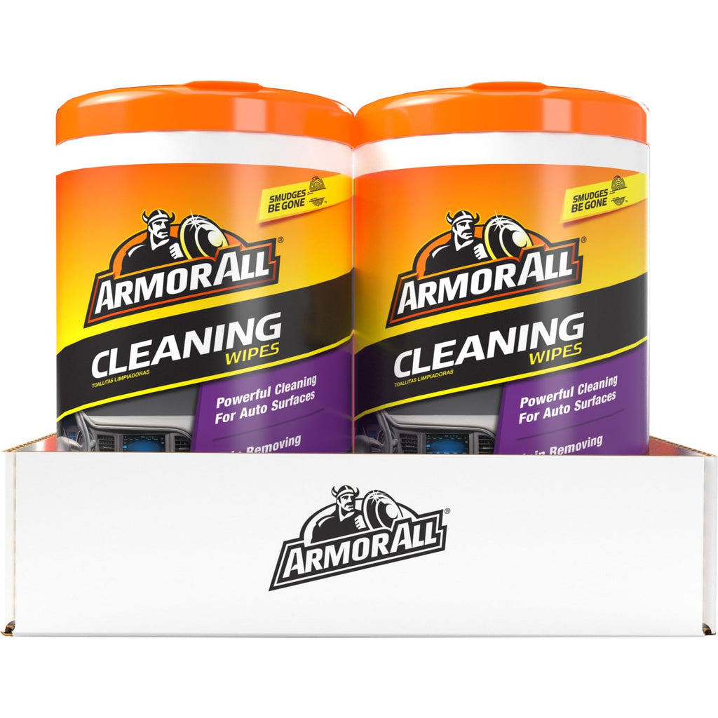 Armor All Car Cleaning Wipes, 90 Ct - Interior, Protectant & Glass Wipes Jansha Store