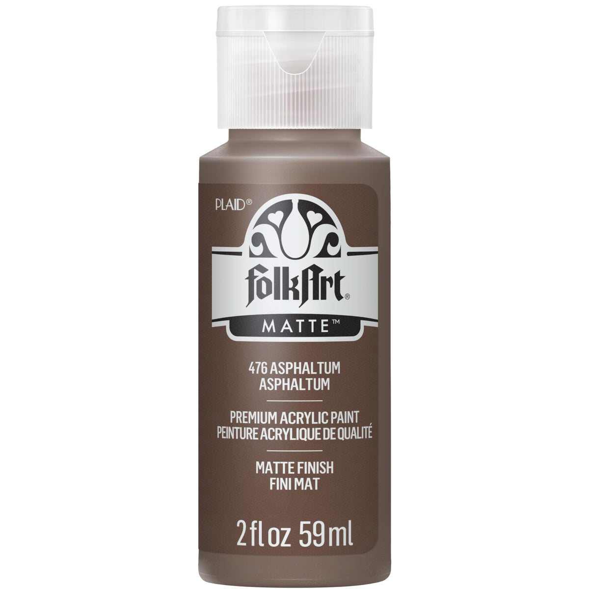 FolkArt Acrylic Paint in Assorted Colors (2 oz), 2559, Coffee Latte Jansha Store