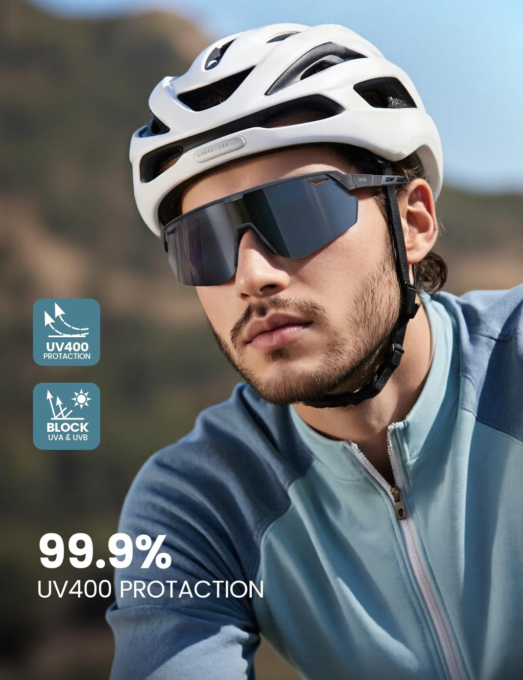 Lamicall 24g Polarized Sports Sunglasses for Men Women - UV400 Protection Sun Glasses for Baseball Running Cycling Fishing Jansha Store