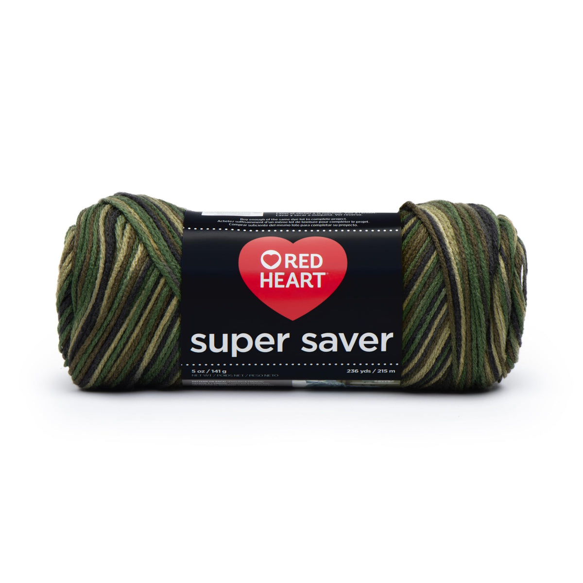 Red Heart E300 Super Saver Economy Yarn, Paddy Green Jansha Store