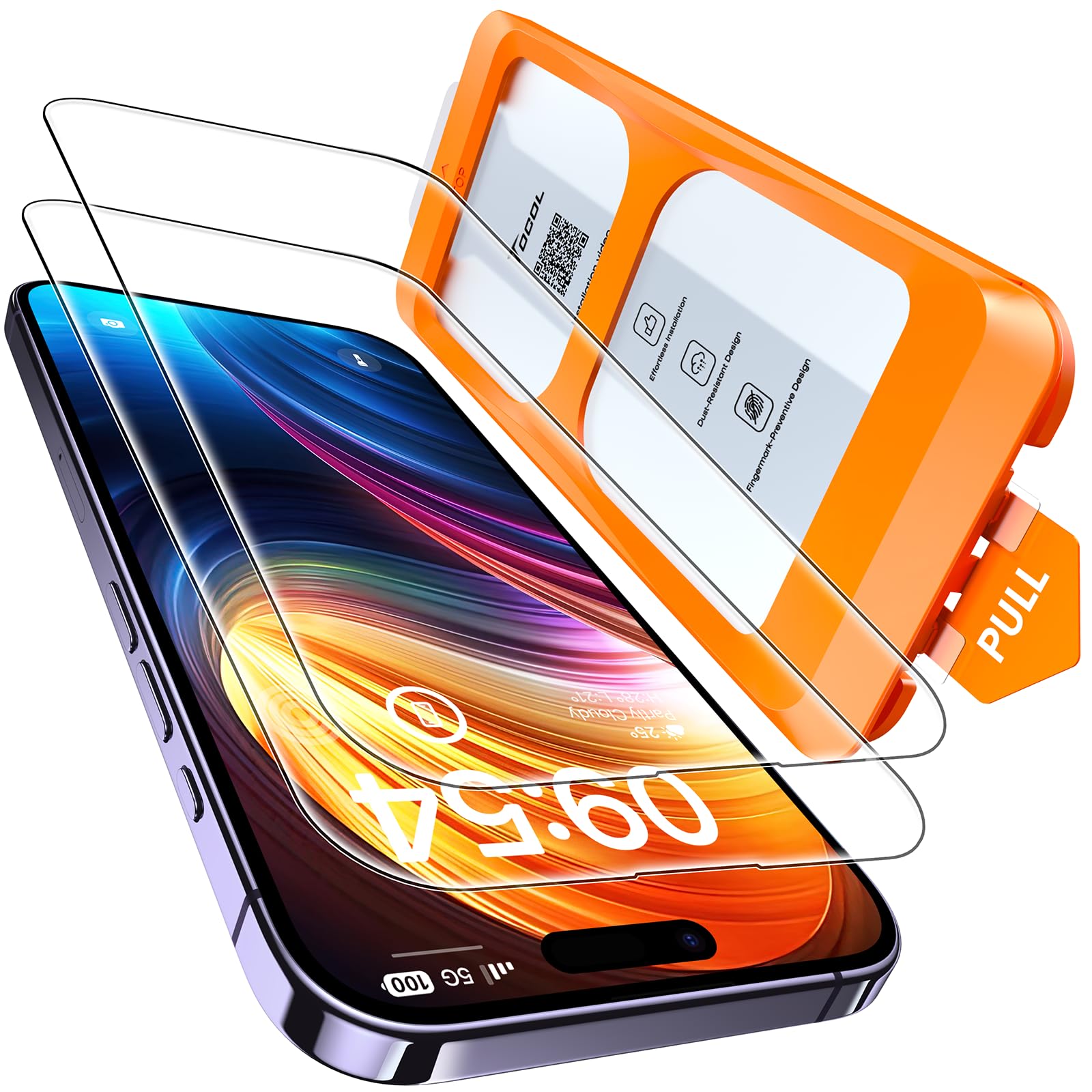 TOCOL for iPhone 17 Pro Max Screen Protector, Easy Installation Jansha Store