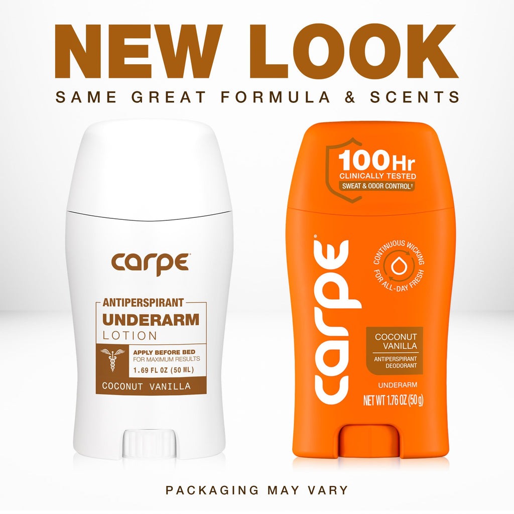 Carpe 100-Hour Antiperspirant Deodorant, Mountain Breeze - 2 Pack Jansha Store