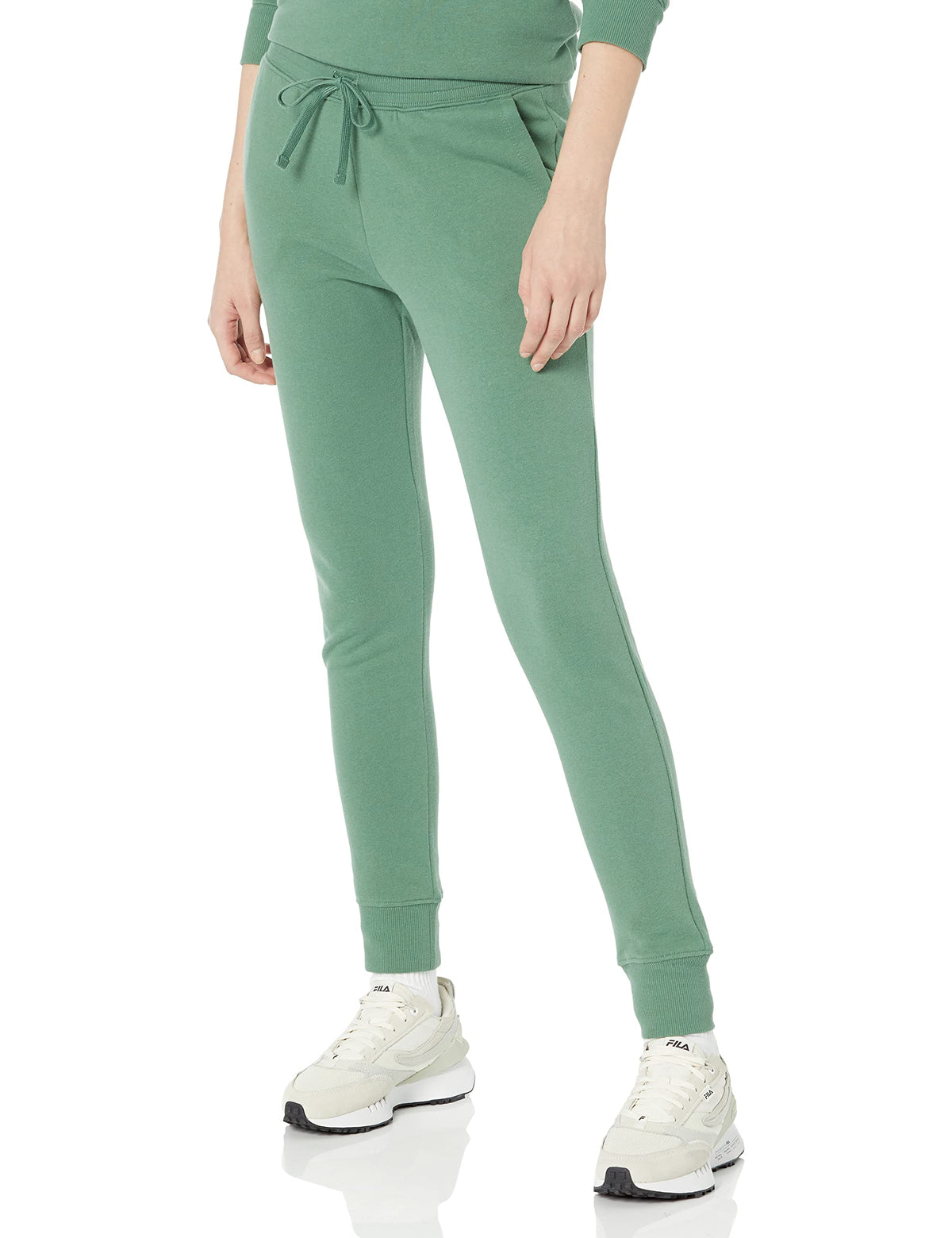 Amazon Essentials Women's Cotton Fleece Jogger Sweatpants with Drawstring (Available in Plus Size) Jansha Store