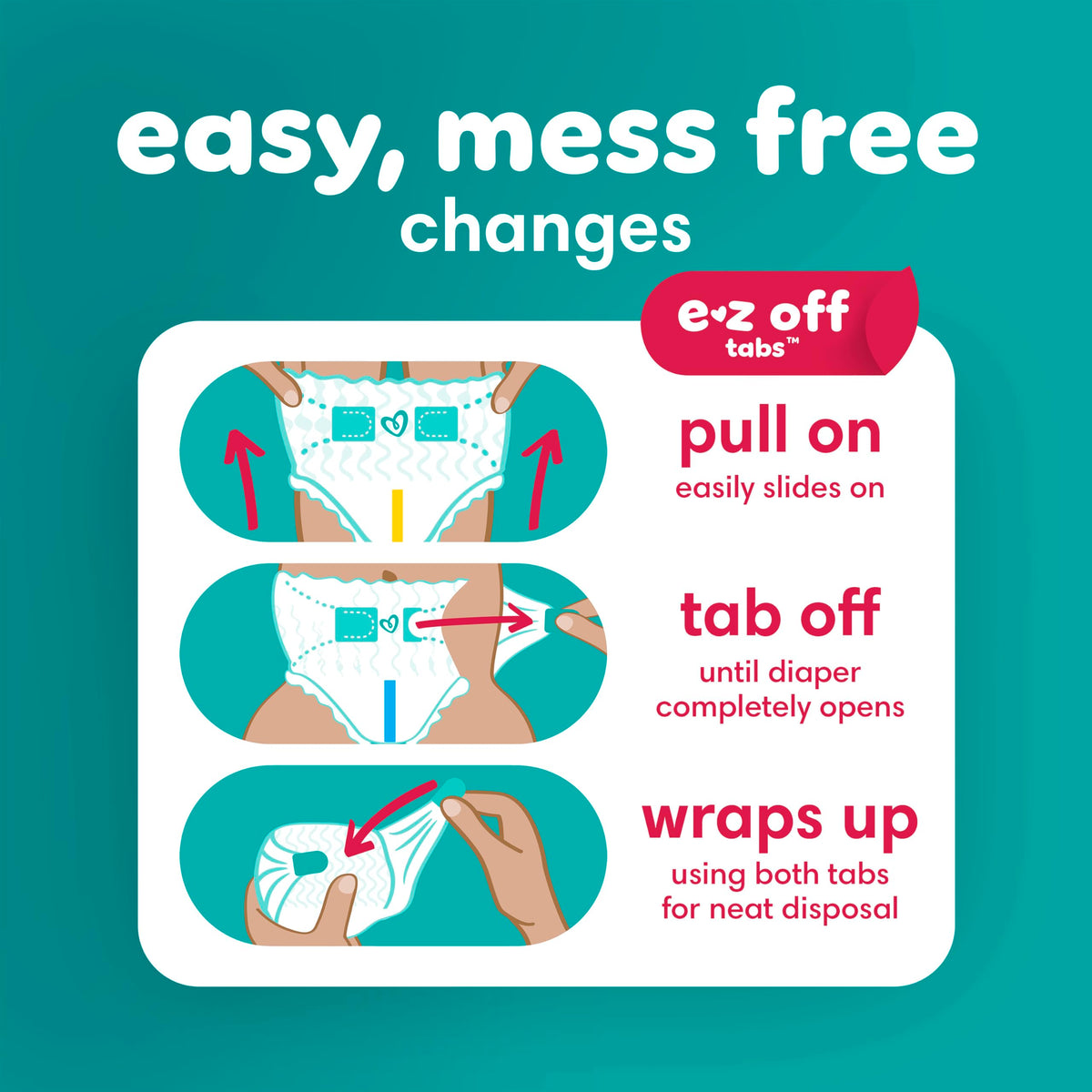 Pampers Diapers - Cruisers 360 - Size 5, 128 Count, up to 100% Leakproof Pull-On Diaper for Active Babies Jansha Store