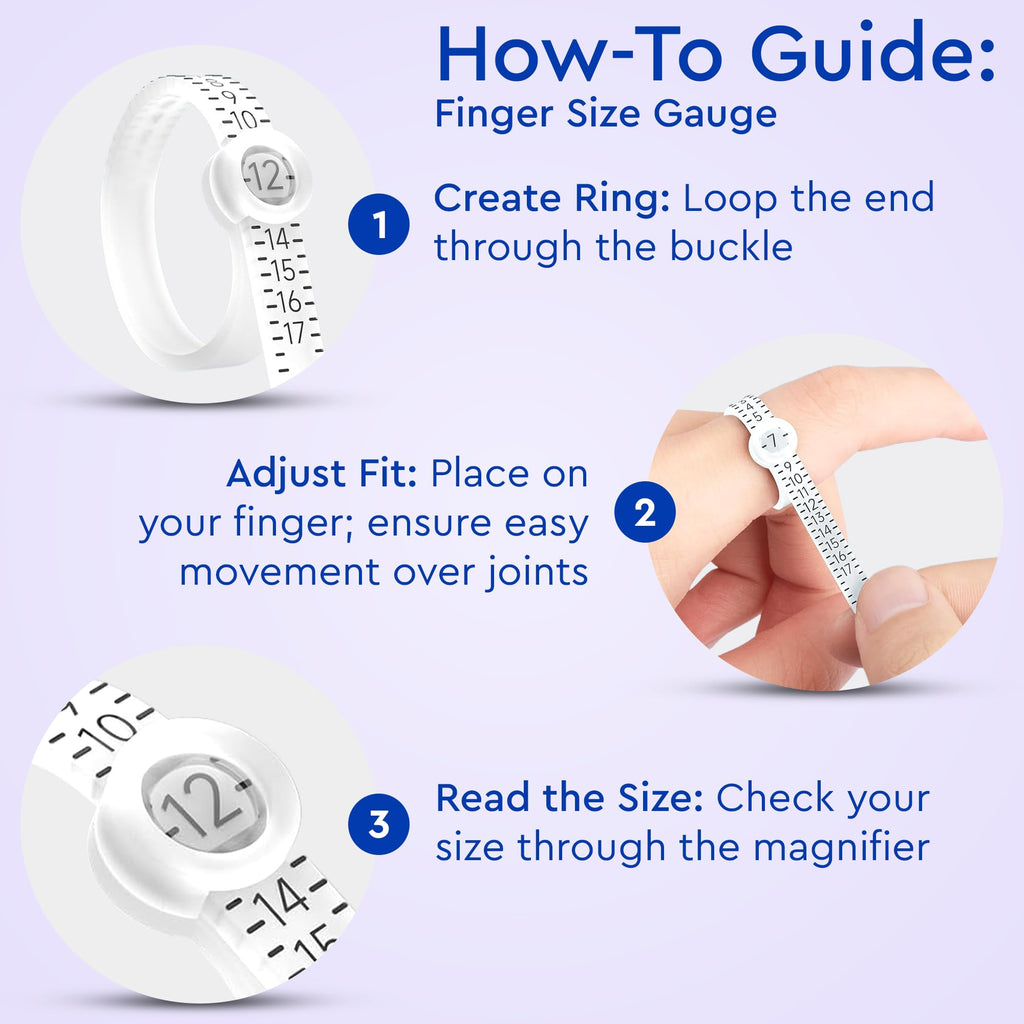Ring Sizers for Loose Rings – Clip Ring Adjusters in 8 Sizes, Fits Flat Bands Up to 8 mm, Invisible Ring Guards for Women & Men Jansha Store