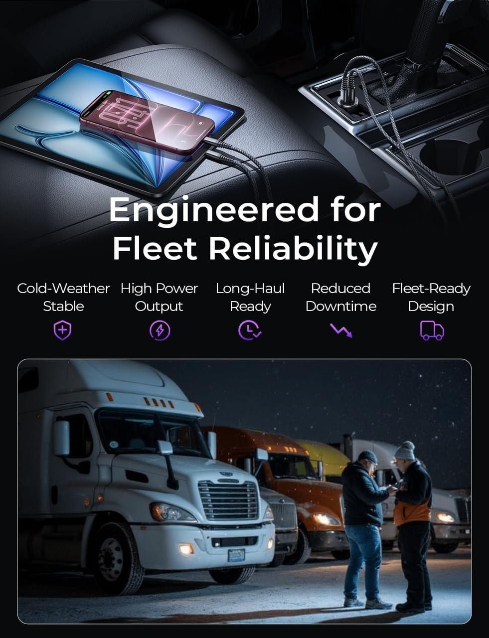 LISEN Car Charger USB C, 69W Cigarette Lighter USB Charger Adapter, 2 Pack Jansha Store