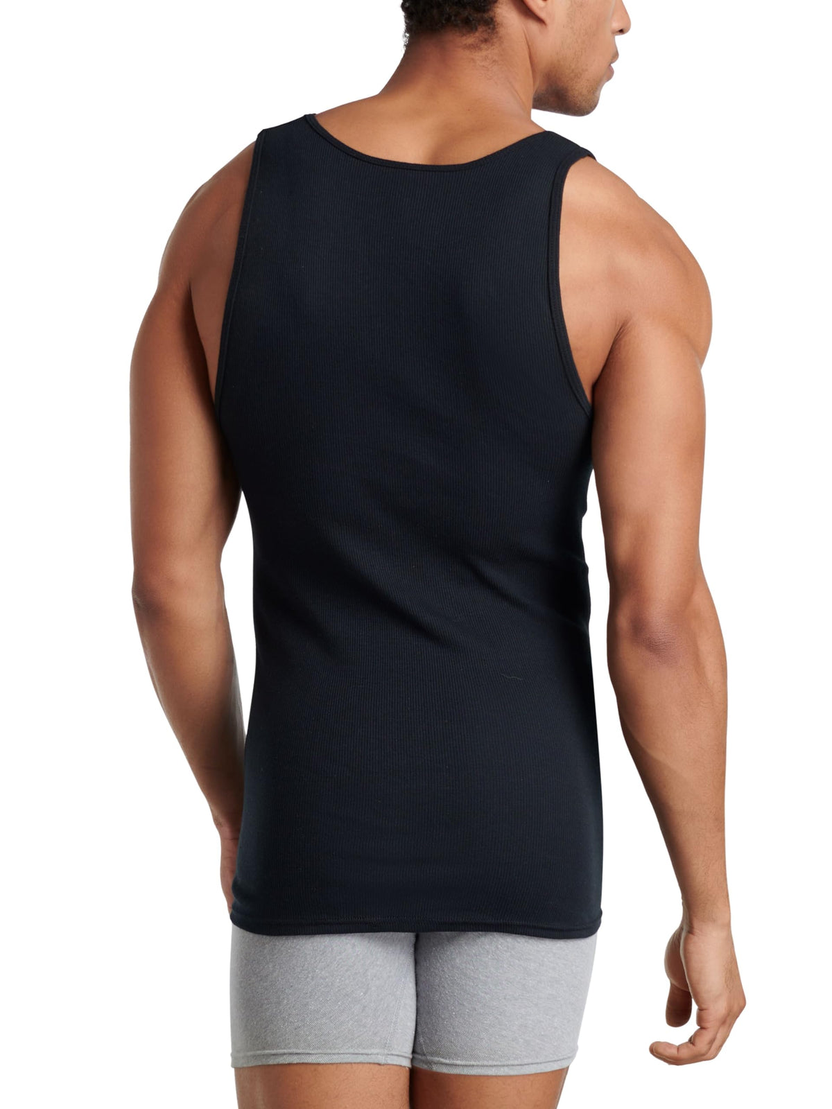 Fruit of the Loom Men's Sleeveless Tag Free Moisture Wicking Tank A-Shirt Jansha Store