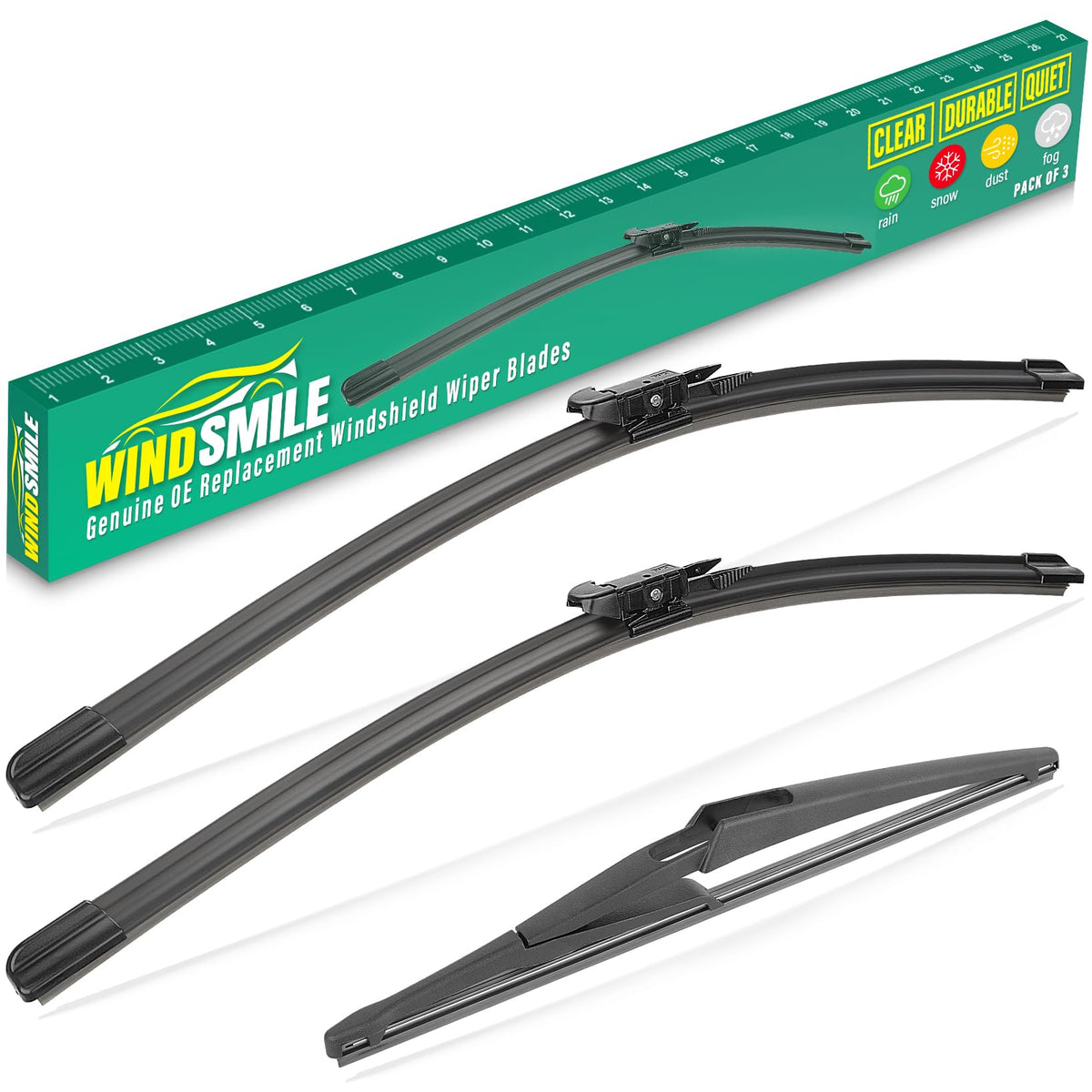 WINDSMILE Windshield Wiper Blades Replacement for Chevrolet Trax 2024-2026 Jansha Store