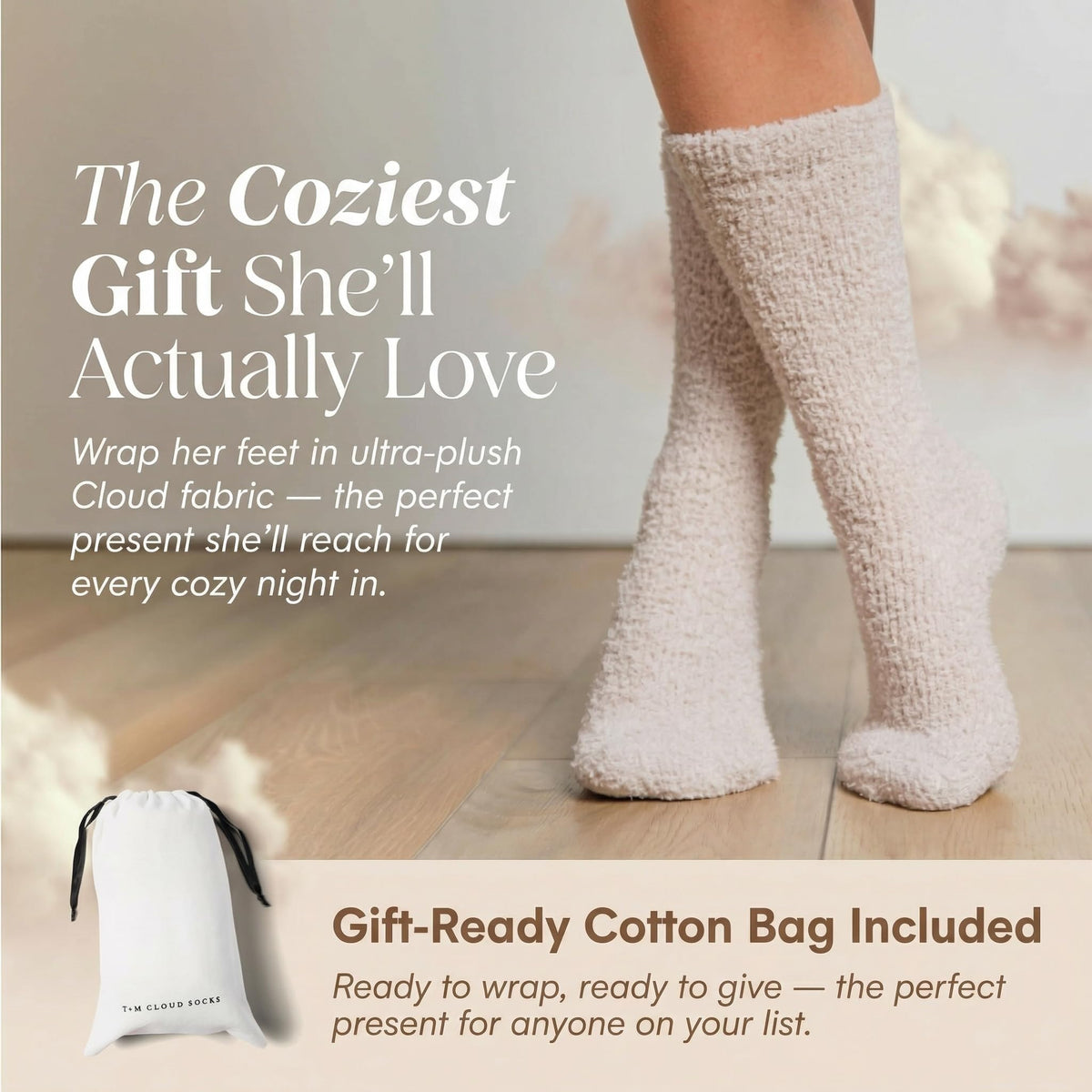 Unboxme Gifts Warm & Cozy Ultra-Luxe Cloud Fuzzy Socks, Gifts for Women Jansha Store