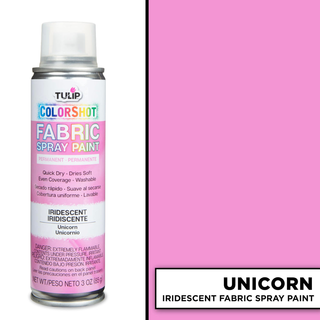 TULIP ColorShot Fabric Spray Paint, Black, 3 oz Jansha Store