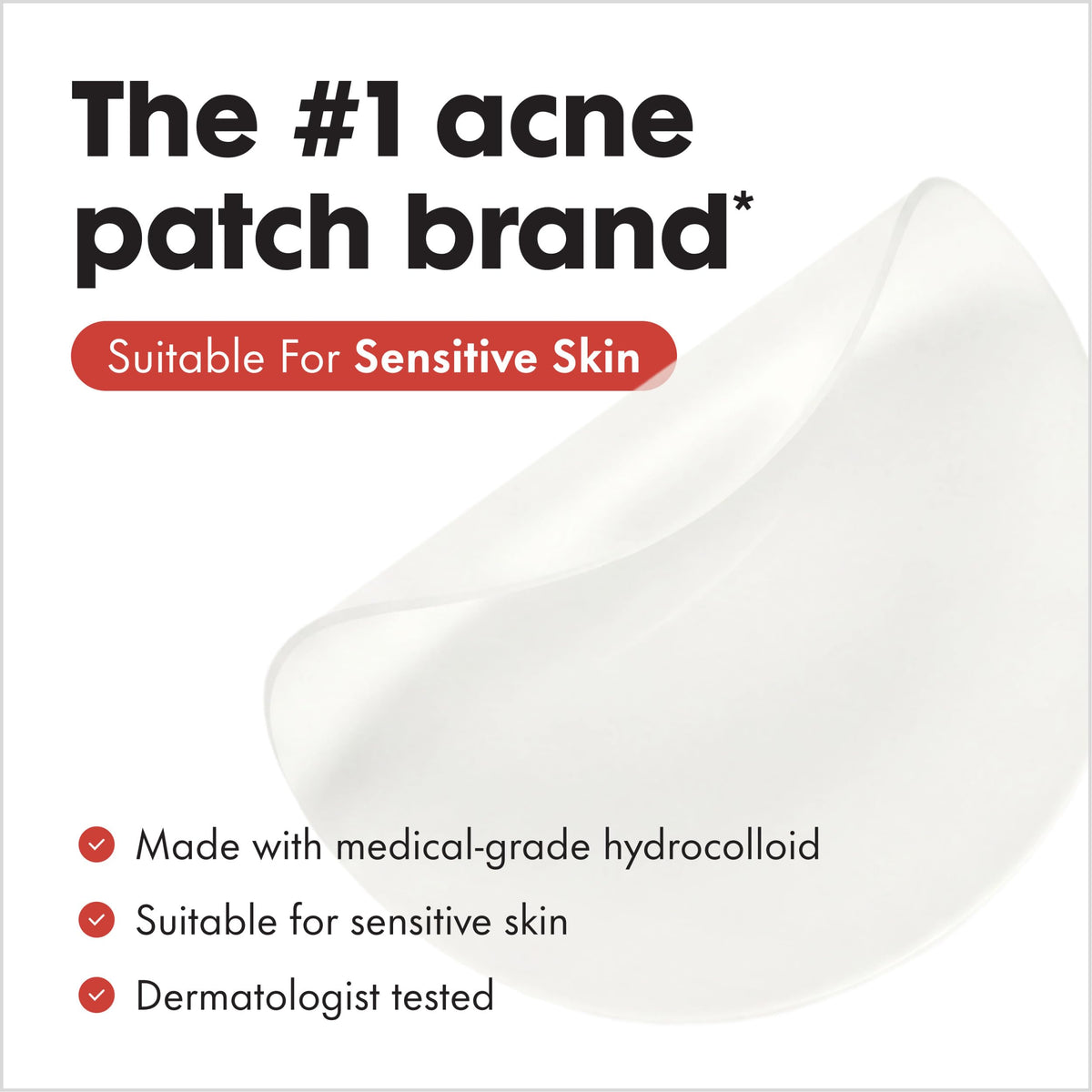 Mighty Patch Hero Cosmetics Original Nighttime Acne Pimple Patches, 36 Ct Jansha Store