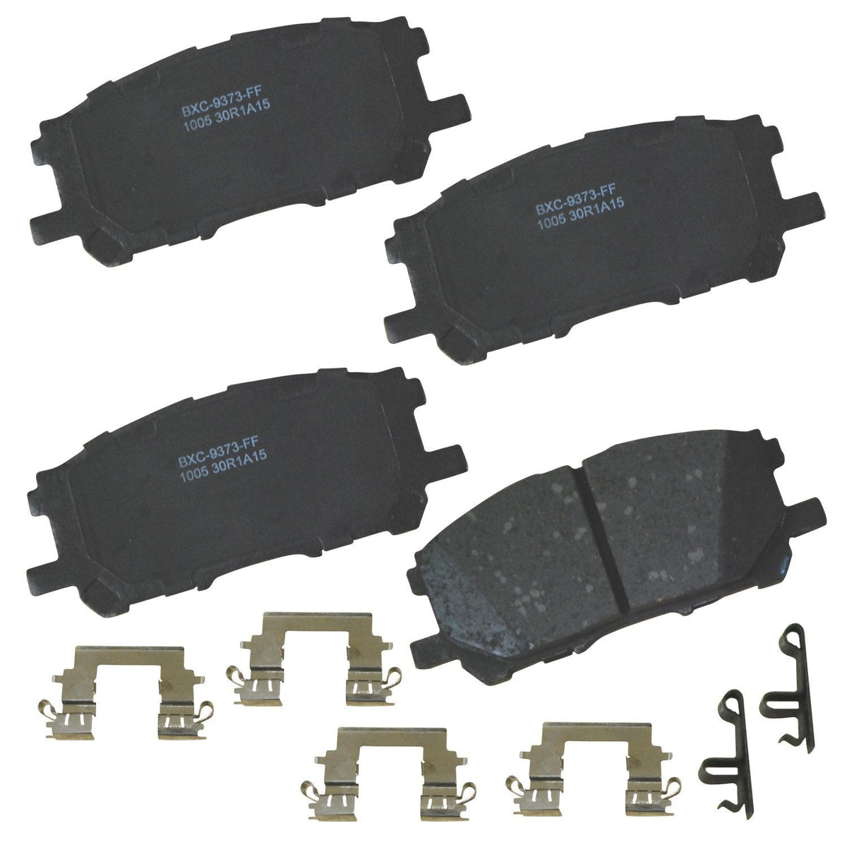 Bendix Premium SBC436A Ceramic Front Brake Pads for Toyota 4Runner 2002-2001, Hilux 2004, Tacoma 1998-1995 Jansha Store