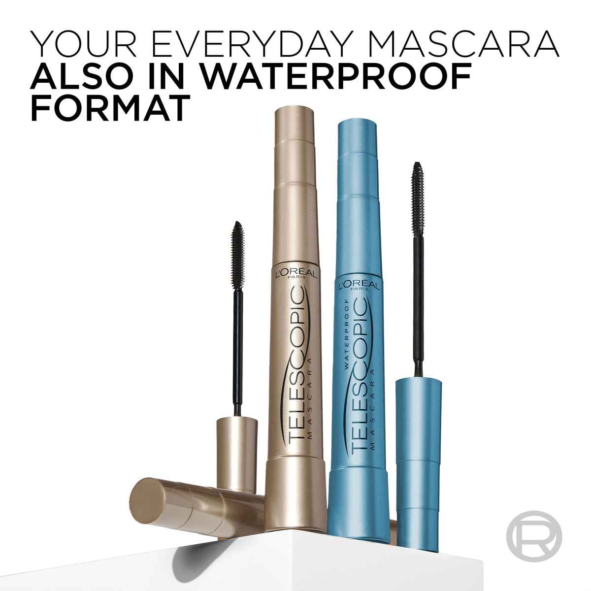 L’Oreal Paris Original Telescopic Mascara, Lengthening, Blackest Black Jansha Store