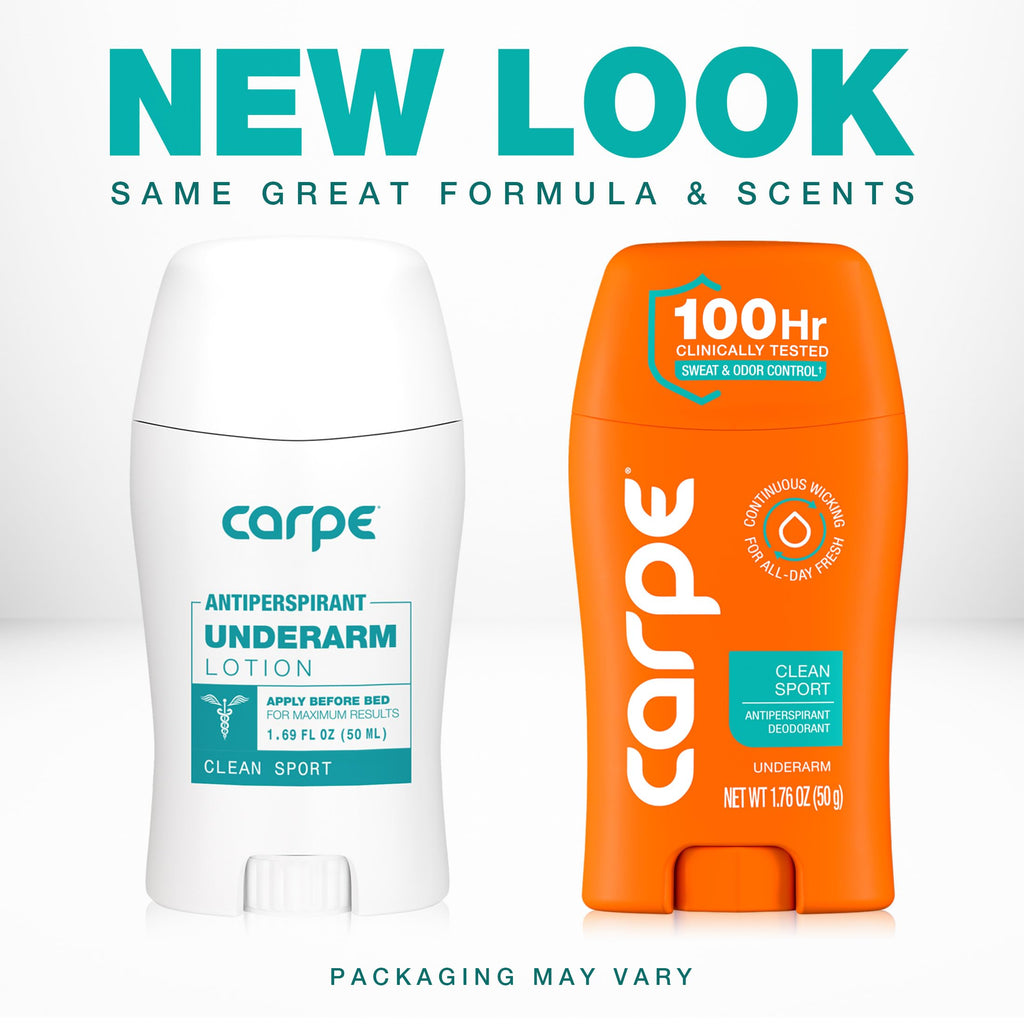 Carpe 100-Hour Antiperspirant Deodorant, Mountain Breeze - 2 Pack Jansha Store