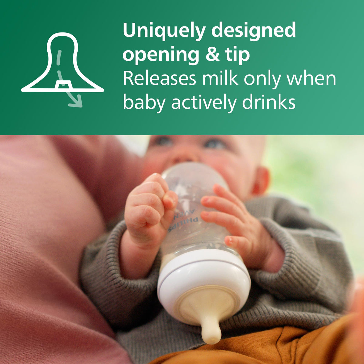 Philips Avent Natural Glass Baby Bottles, Medium Flow, 8 oz, BPA-Free Jansha Store