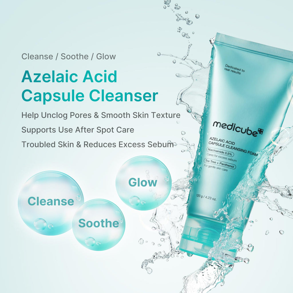 medicube Facial Cleanser Zero Pore Capsule Foam Cleanser Jansha Store